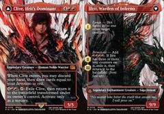 Clive, Ifrit's Dominant // Ifrit, Warden of Inferno (0318) (Borderless)